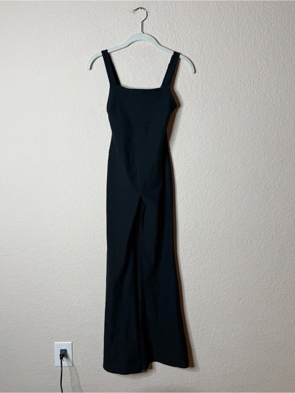 Beyond Yoga Spacedye Hit the Scene Jumpsuit in Darkest Night Black Size XS